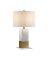 Lena Table Lamp In Carrara Style