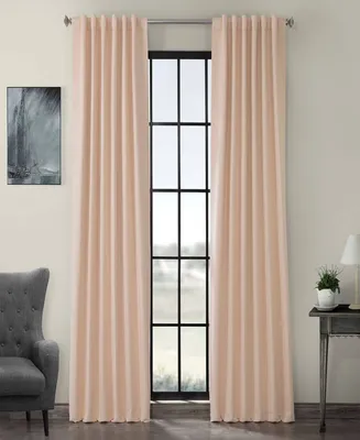 Half Price Drapes Fresco Blush Room Darkening Curtain