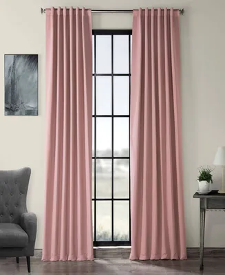 Exclusive Fabrics & Furnishings Weighted Hem Curtain Panel