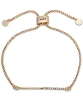 Dkny Silver Tone Or Gold Tone Pave Social Jewelry Collection