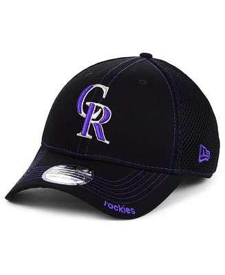 New Era Colorado Rockies Core Neo 39THIRTY Stretch Fitted Cap