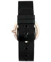 I.n.c. International Concepts Women's Jet-Tone Chain-Mesh Bracelet Watch 36mm, Created for Macy's