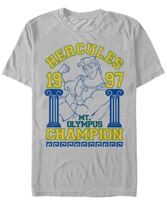 Disney Men's Hercules Mt. Olympus Champion Short Sleeve T-Shirt