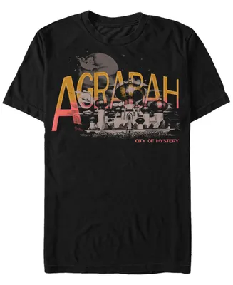 Disney Men's Aladdin Live Action Agrabah City Short Sleeve T-Shirt