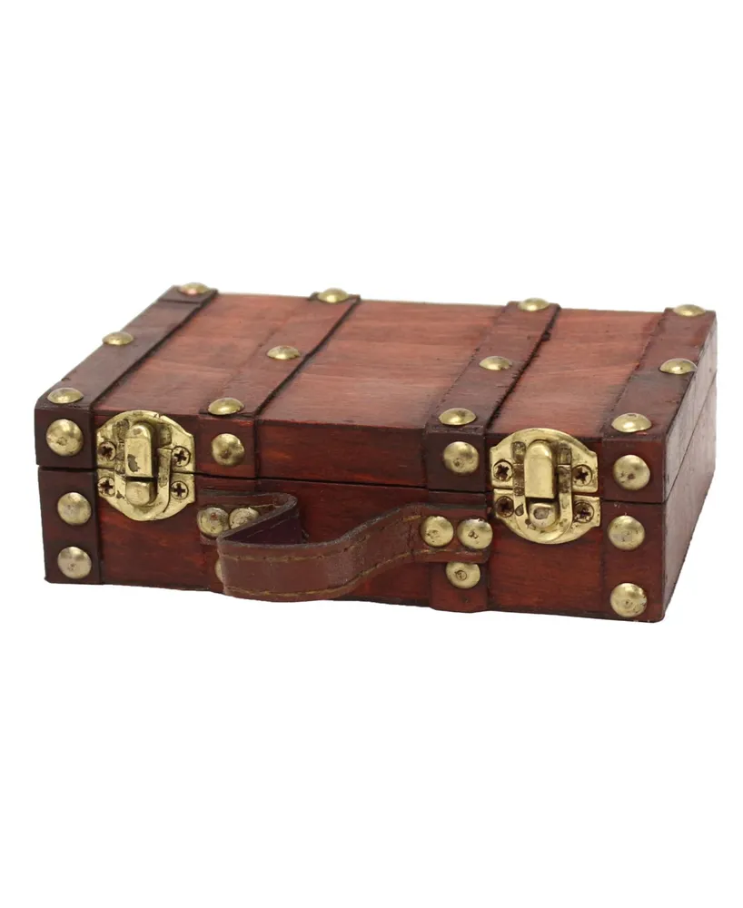 Vintiquewise Antique Style Small Mini Suitcase