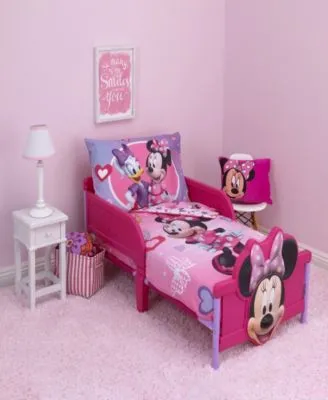 Disney Minnie Mouse Toddler Bedding Decor Collection