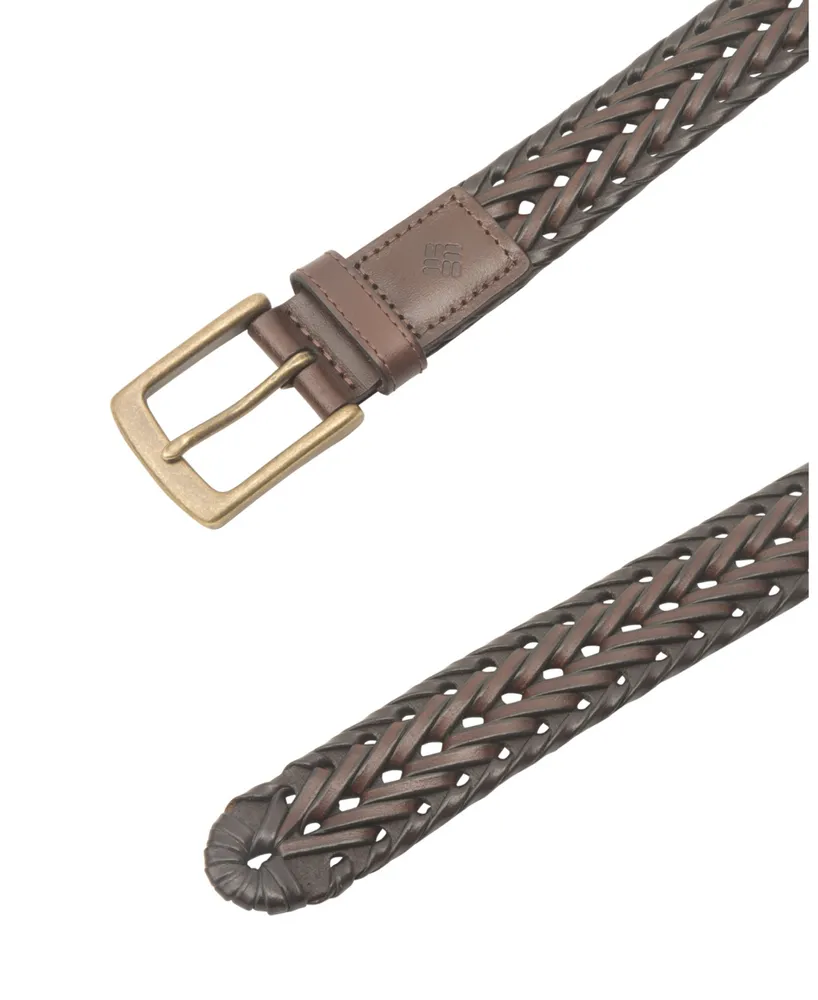 Columbia Two-Tone Braided Belt