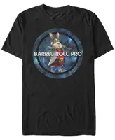 Nintendo Men's Star Fox Barrel Role Pro Short Sleeve T-Shirt