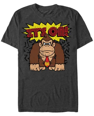 Nintendo Men's Donkey Kong It's On Short Sleeve T-Shirt