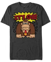 Nintendo Men's Donkey Kong It's On Short Sleeve T-Shirt