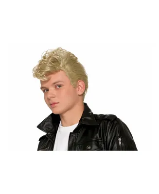 BuySeasons 50's Greaser Blonde Wig
