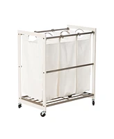 Trinity 3 Bag Laundry Cart