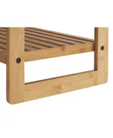 Trinity Bamboo Shoe Rack, Pack of 2