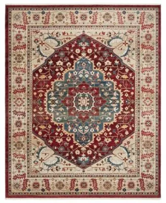 Lauren Ralph Lauren Chloe Lrl1221b Beige Red Area Rug