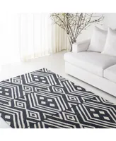 Lauren Ralph Lauren Imani Geometric LRL6609N Slate 4' X 6' Area Rug