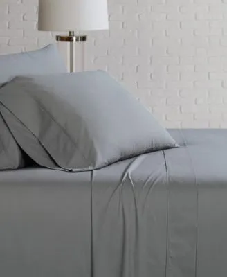 Brooklyn Loom Solid Cotton Percale Sheet Set Collection