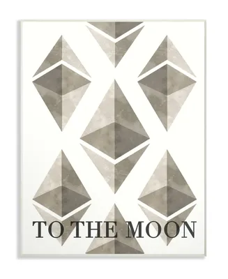 Stupell Industries Ethereum To The Moon Wall Plaque Art