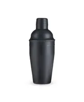 True Brands Ash Matte Black Cocktail Shaker, 18 Oz