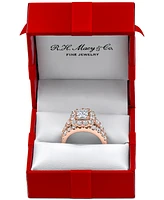 Marchesa Certified Diamond Princess Bridal Set (4 ct. t.w.) 18k White, Yellow or Rose Gold