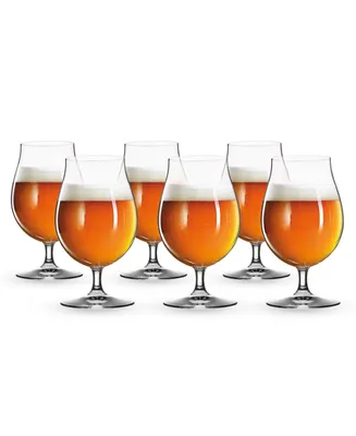 Spiegelau Beer Classics Tulip Glasses, Set of 6, 15.5 Oz