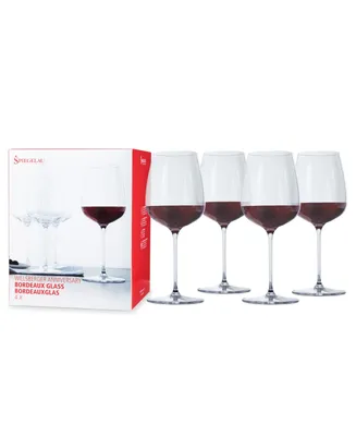Spiegelau Willsberger Bordeaux Wine Glasses, Set of 4, 22.4 Oz