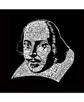 La Pop Art Men's Word T-Shirt - Shakespeare