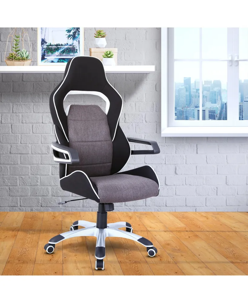 Techni Mobili Ergonomic Racing Style Home Office Chair