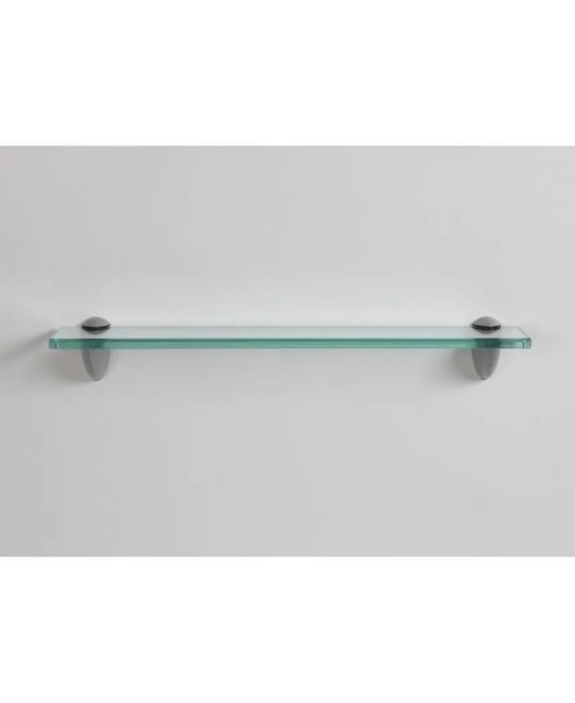 Pinnacle Chrome and Glass Bathroom Shelf, Color: Chrome - JCPenney