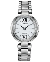 Citizen Eco-Drive Women's Capella Stainless Steel Bracelet Watch 34mm