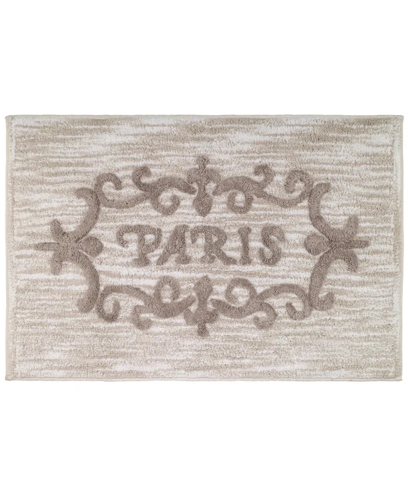 Avanti Paris Botanique Plush Cotton Bath Rug, 20" x 30"