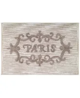 Avanti Paris Botanique Plush Cotton Bath Rug, 20" x 30"