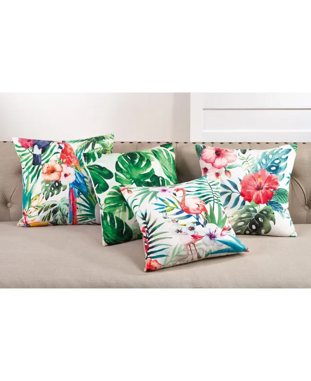 Tropical Couche Sofa Terrace Relleno Cojin 30x50 Rectangular Cushion Cover  Spring Decoration Throw Pillow Case Chair