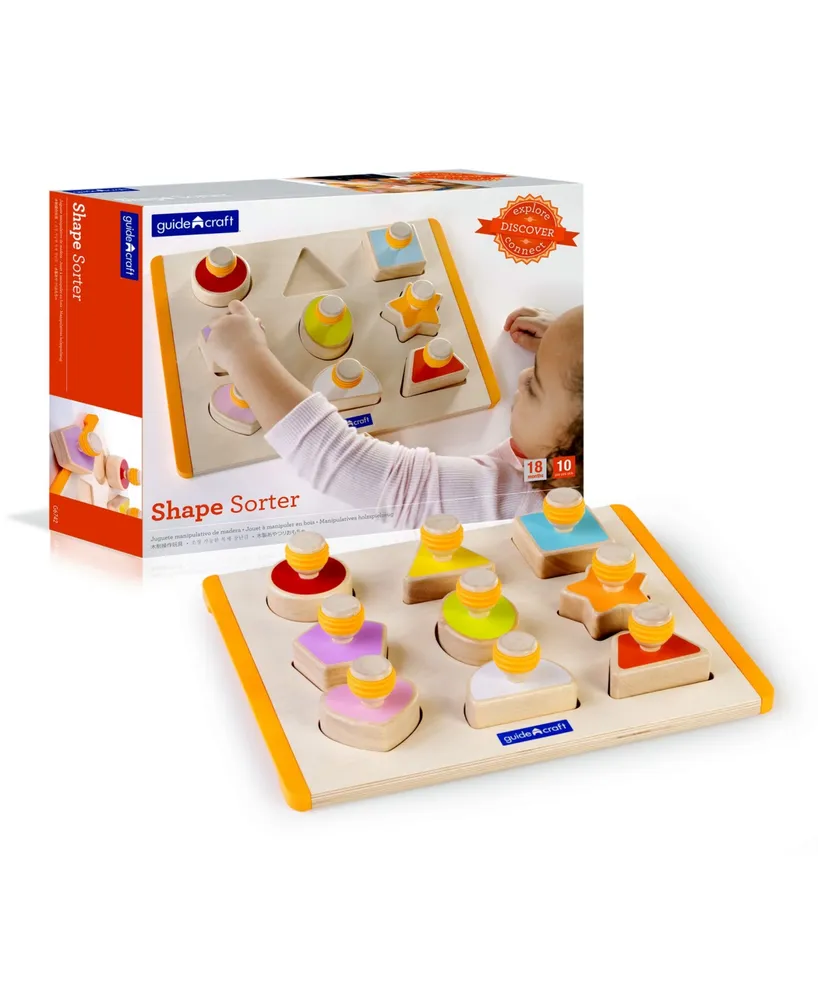 Guidecraft Shape Sorter - Multi