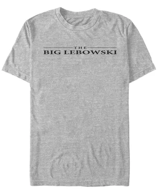 The Big Lebowski Men's Logo Short Sleeve T-Shirt