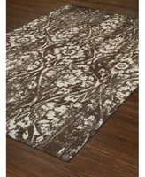 D Style Alanna Ala3 Chocolate Area Rug Collection