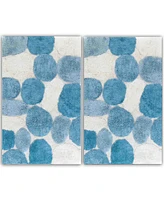 Chesapeake Pebbles 2 Piece Bath Rug Set