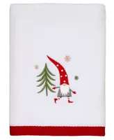 Avanti Gnome Walk Holiday Cotton Hand Towel, 16" x 30"