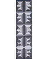 Bayshore Home Anzu Anz1 Navy Blue Area Rug Collection