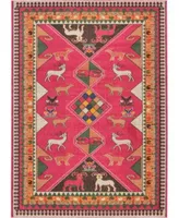 Bayshore Home Arcata Arc7 Pink Area Rug Collection