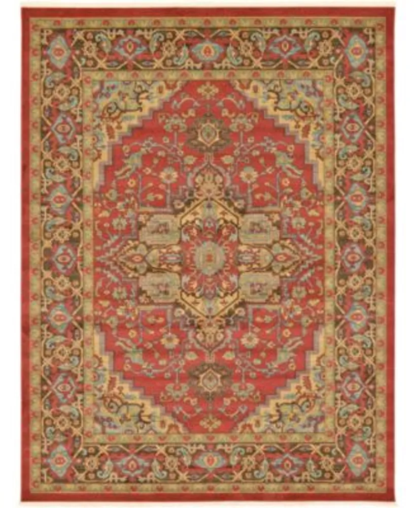 Bayshore Home Harik Har1 Red Area Rug Collection