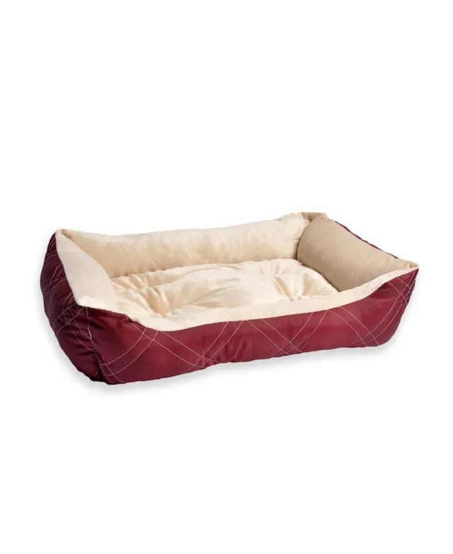 BuddyRest Comfort Deluxe Memory Foam Large Dog Bed - Fathom Gray