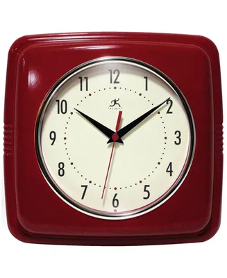 Infinity Instruments Square Wall Clock