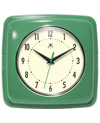 Infinity Instruments Square Wall Clock