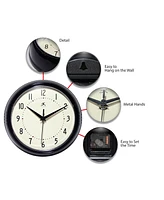 Infinity Instruments Round Wall Clock