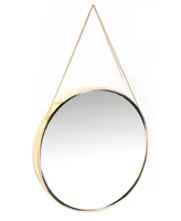 Infinity Instruments Decorative Round Wall Mirror