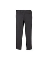 French Toast Big Girls Uniform Adjustable Waist Stretch Twill Skinny Pant