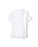 French Toast Big Girls Short Sleeve Modern Peter Pan Blouse