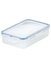 Lock n Lock Easy Essentials On the Go Divided Rectangular 27-Oz. Food Storage Container
