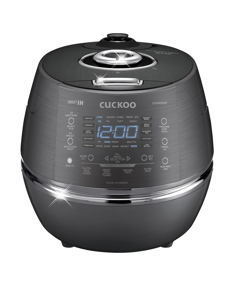 Cuckoo 6-Cup Induction Heating Pressure Rice Cooker