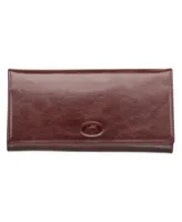 Mancini Equestrian-2 Collection Rfid Secure Trifold Wallet